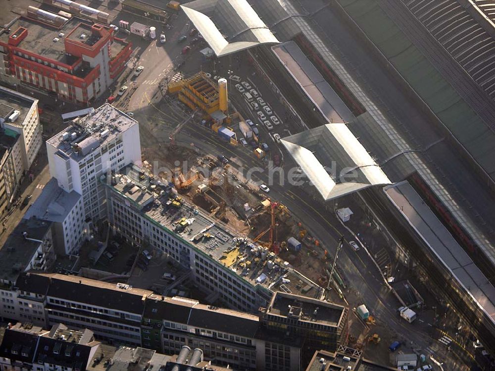 Köln von oben - Kölner Hauptbahnhof