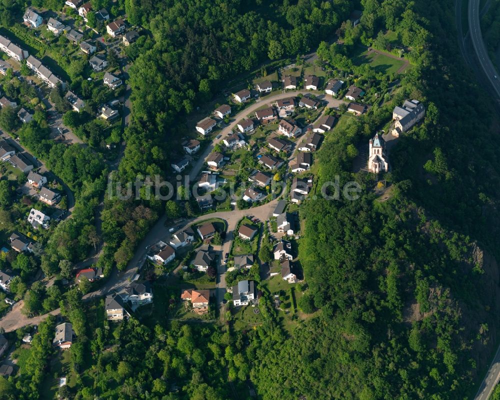 Luftaufnahme Lahnstein - Kloster Allerheiligenberg in Lahnstein im Bundesland Rheinland-Pfalz