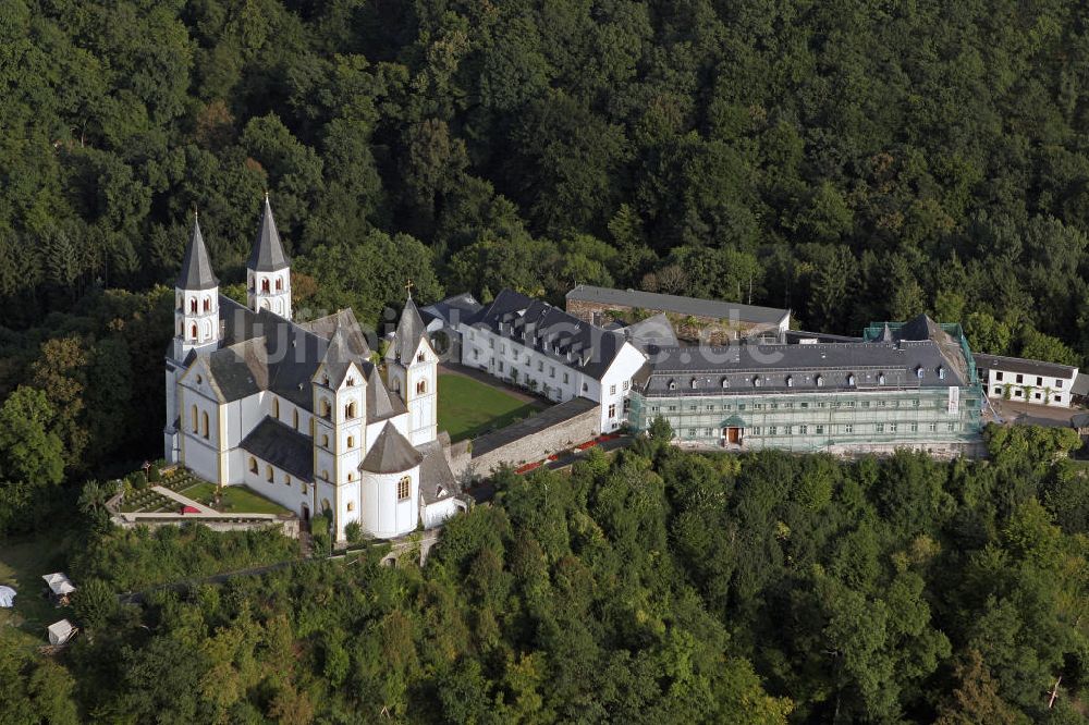 Weinahr aus der Vogelperspektive: Kloster Arnstein bei Weinahr