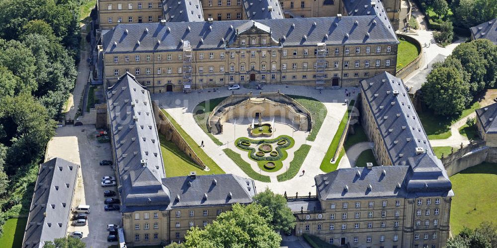 Bad Staffelstein aus der Vogelperspektive: Kloster Banz