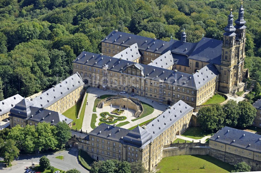 Bad Staffelstein aus der Vogelperspektive: Kloster Banz