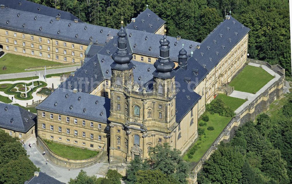 Bad Staffelstein aus der Vogelperspektive: Kloster Banz