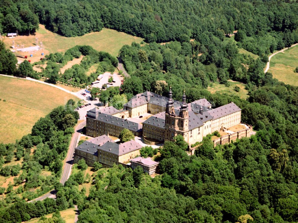 Luftaufnahme Bad Staffelstein - Kloster Banz bei Bad Staffelstein