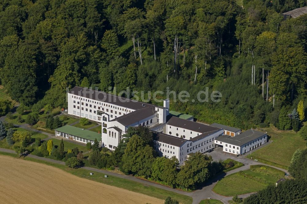 Luftbild Essen Schuir - Kloster der Barmherzigen Schwestern von der heiligen Elisabeth im Stadtteil Schuir der Stadt Essen in Nordrhein-Westfalen