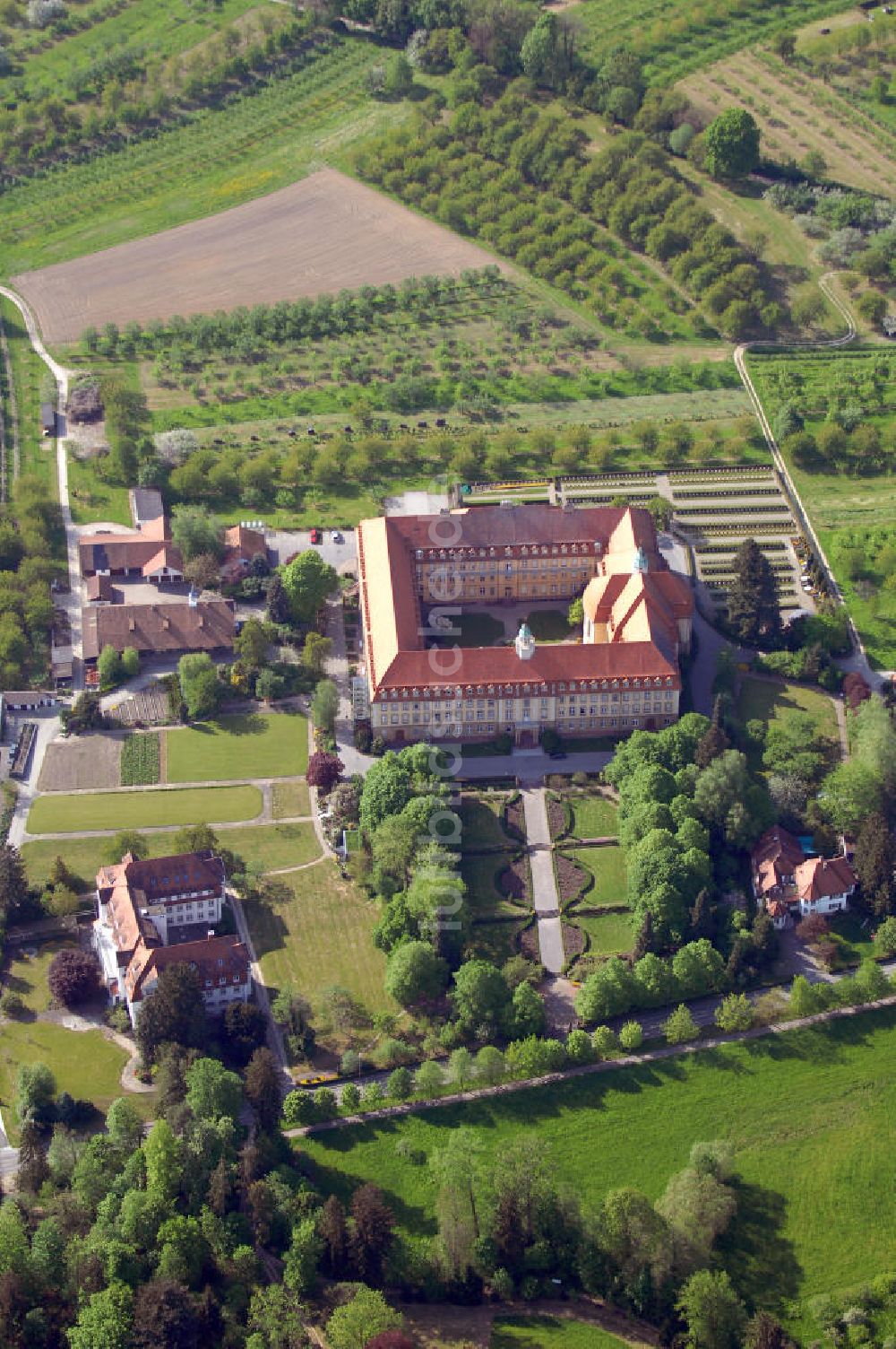 Obersasbach aus der Vogelperspektive: Kloster Erlenbad in Obersasbach