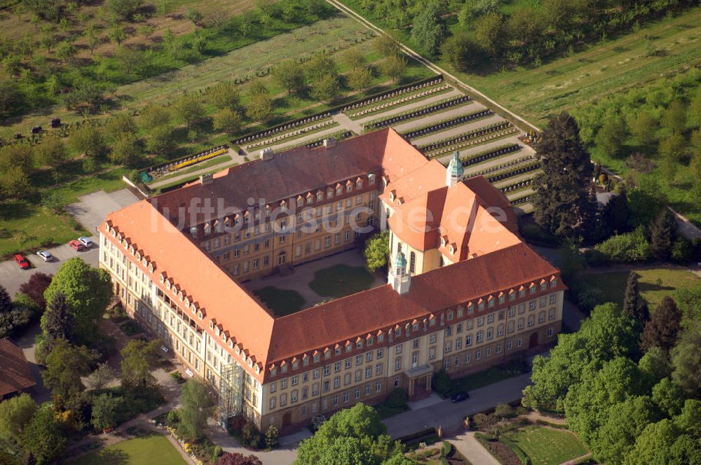 Luftaufnahme Sasbach - Kloster Erlenbad in Obersasbach