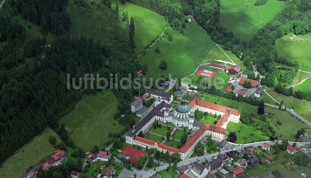 Luftaufnahme Ettal - Kloster Ettal