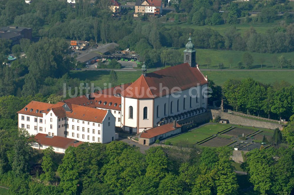 Luftbild Fulda - Kloster Frauenberg in Fulda