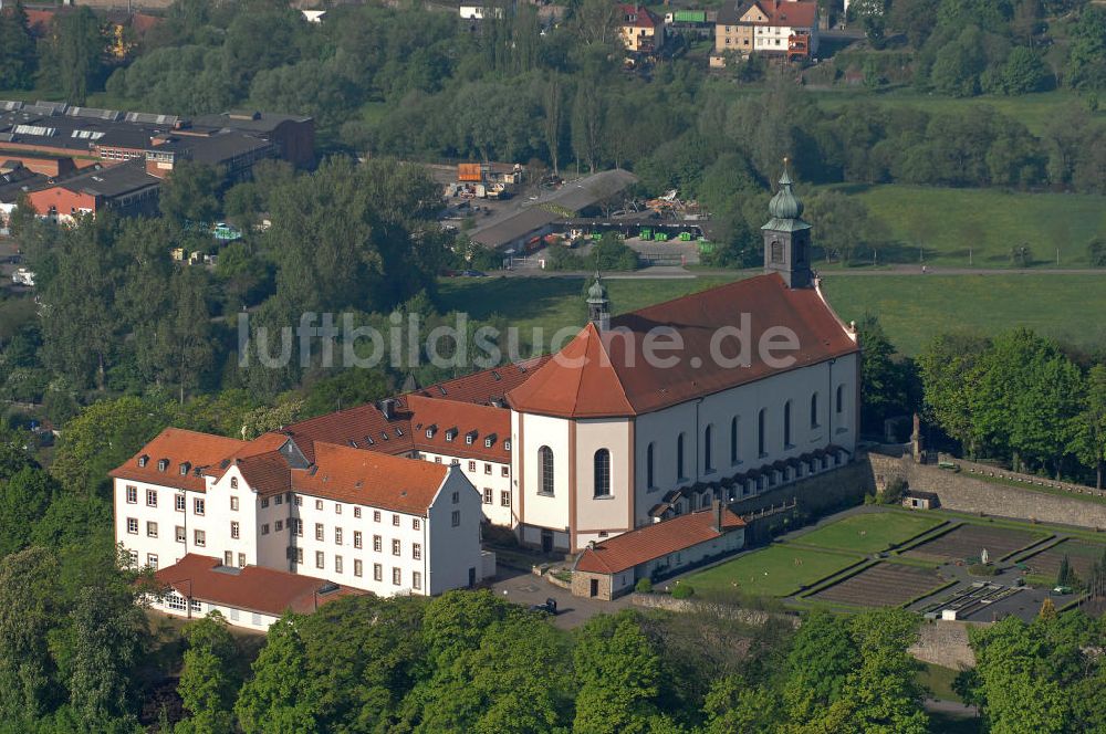 Fulda aus der Vogelperspektive: Kloster Frauenberg in Fulda