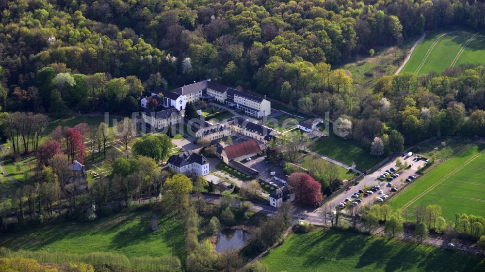 Luftbild Königswinter - Kloster Heisterbach mit Klosterruine in Königswinter im Bundesland Nordrhein-Westfalen, Deutschland