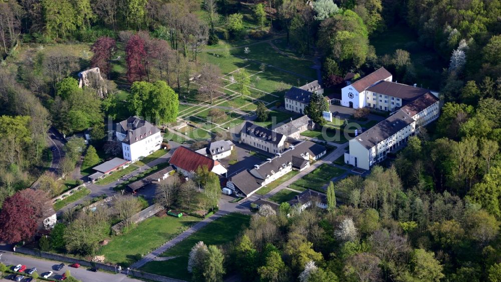 Luftbild Königswinter - Kloster Heisterbach mit Klosterruine in Königswinter im Bundesland Nordrhein-Westfalen, Deutschland