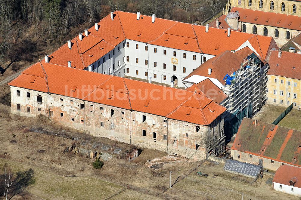 Kladruby / Kladrau von oben - Kloster in Kladruby / Kladrau