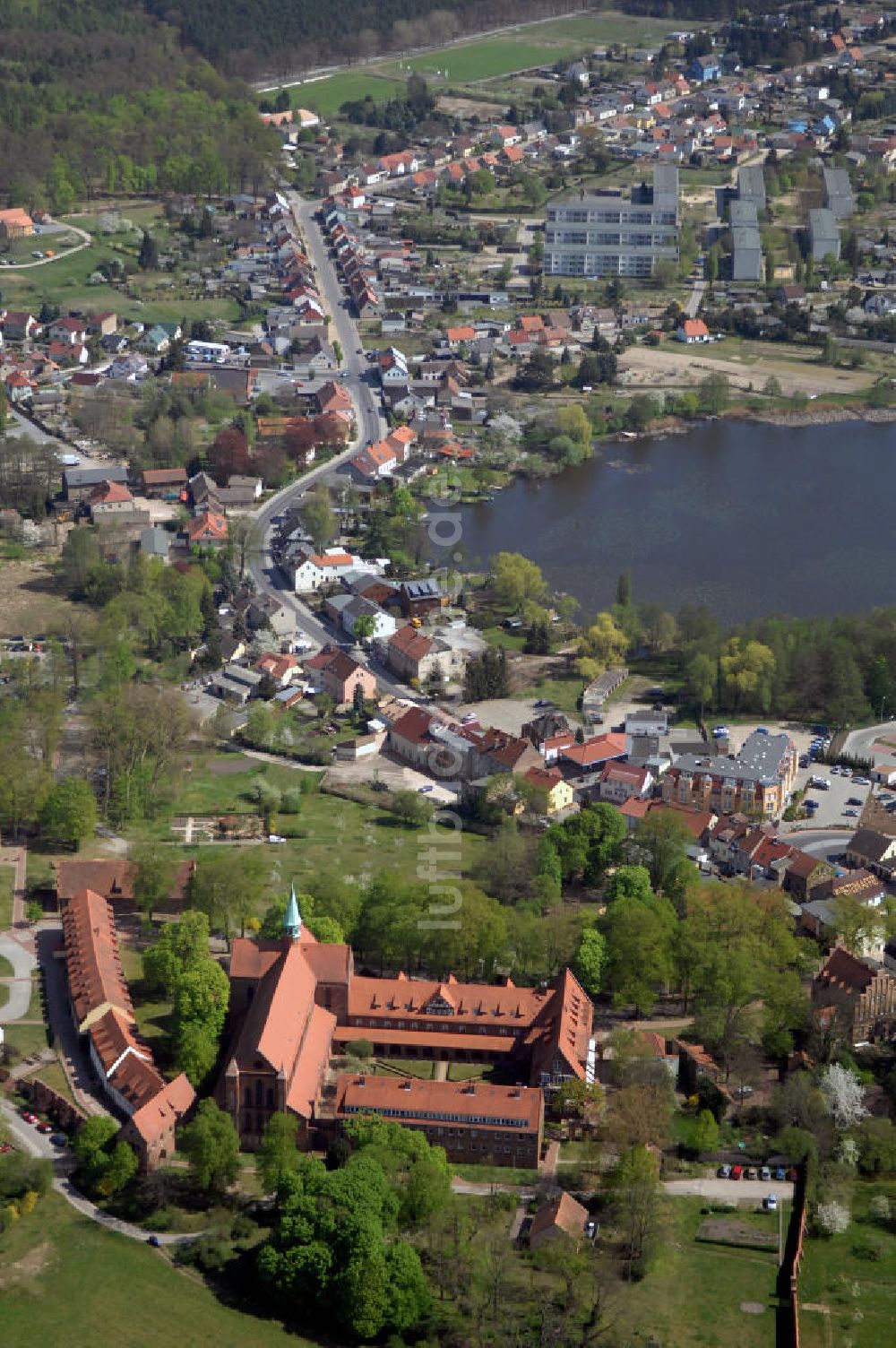 LEHNIN aus der Vogelperspektive: Kloster Lehnin