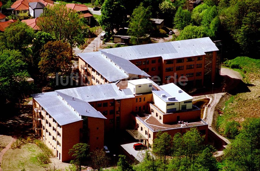 Lehnin/Brandenburg von oben - Kloster Lehnin mit dem Erweiterungsbauten und Gästehaus