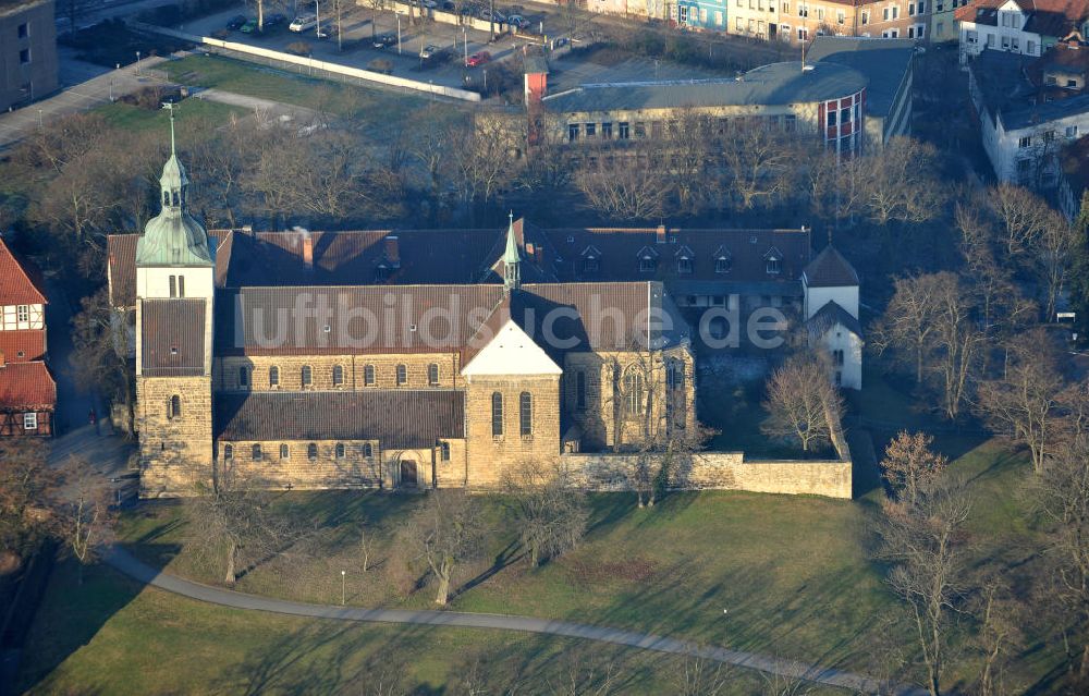 Helmstedt aus der Vogelperspektive: Kloster St. Marienberg Helmstedt