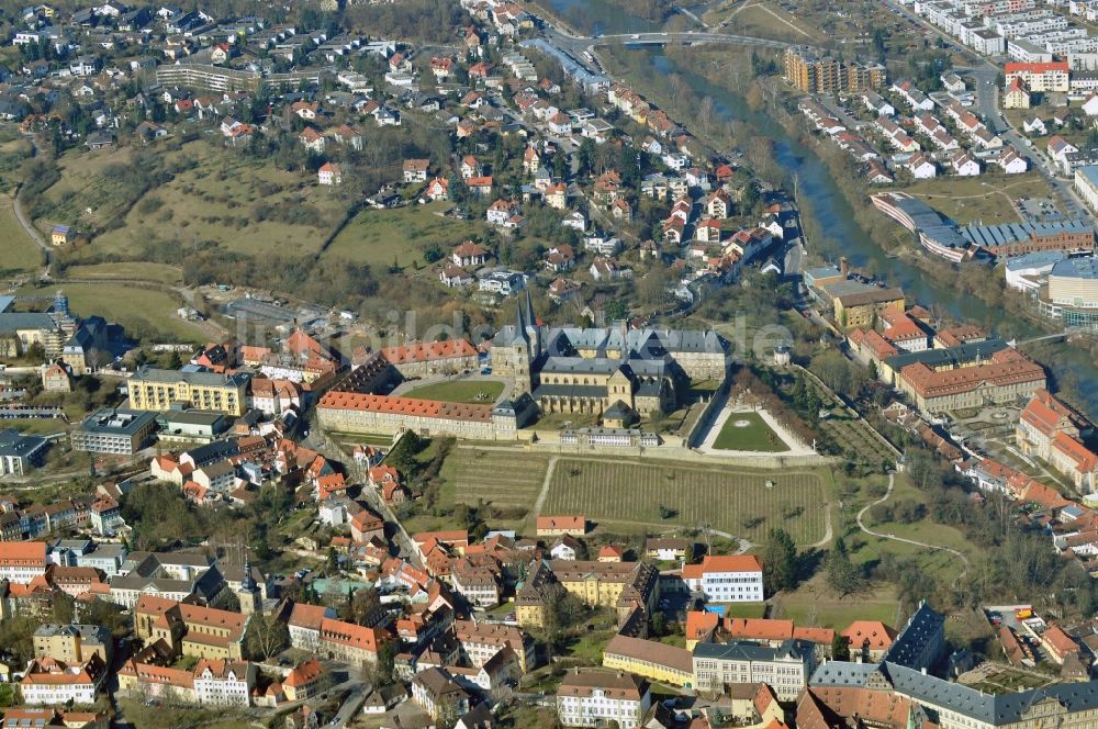 Luftbild Bamberg - Kloster Michelsberg in Bamberg in Bamberg im Bundesland Bayern