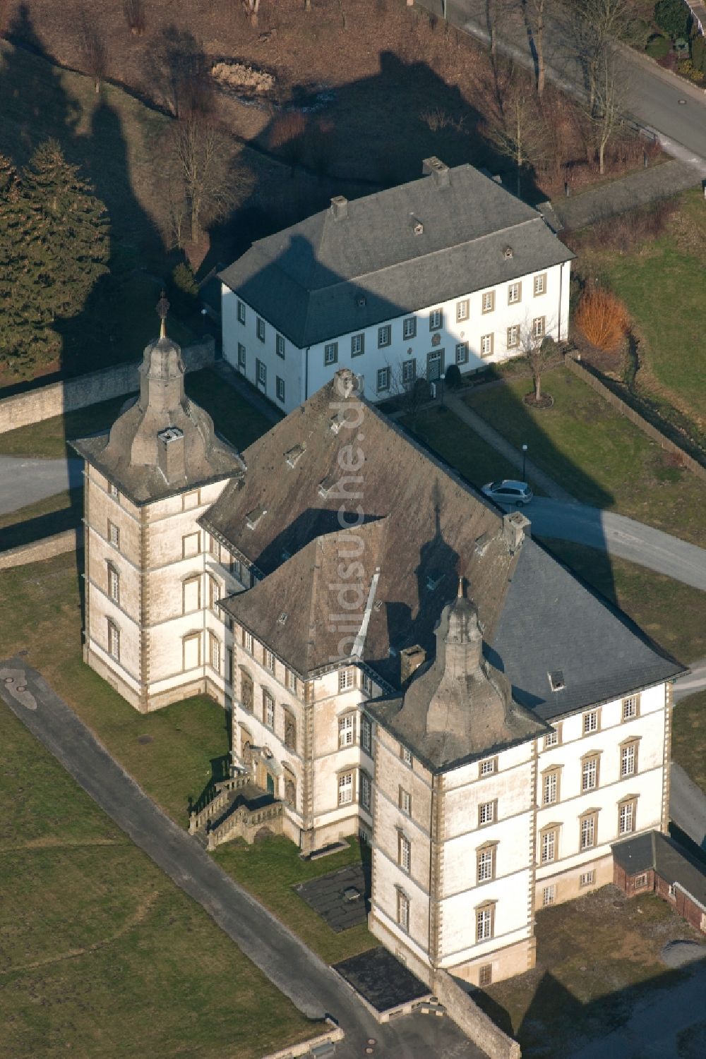 Luftaufnahme Warstein - Kloster Mülheim im Stadtteil Sichtigvor in Warstein im Bundesland Nordrhein-Westfalen