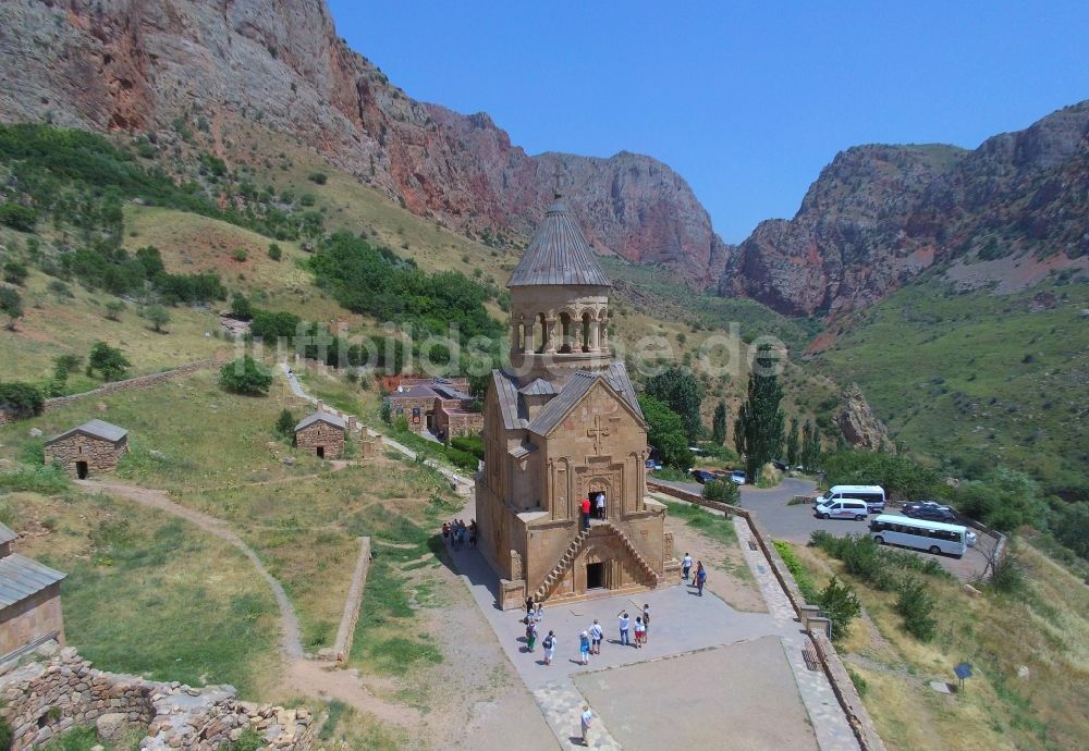 Luftbild Vayots Dzor - Kloster Noravankh in der Vayots Dzor Province, Armenien