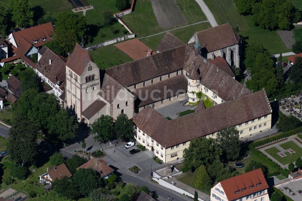 Luftbild Reichenau - Kloster Reichenau im Bundesland Baden-Württemberg, Deutschland