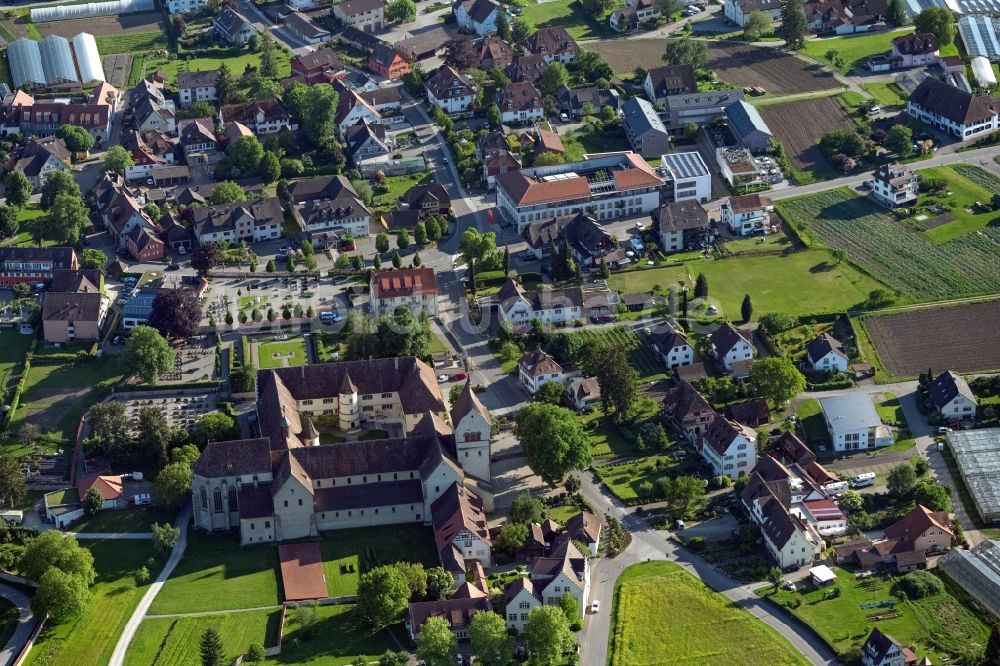 Luftbild Reichenau - Kloster Reichenau im Bundesland Baden-Württemberg, Deutschland