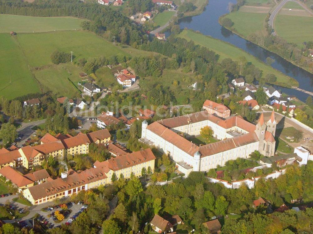 Reichenbach von oben - Kloster Reichenbach am Regen