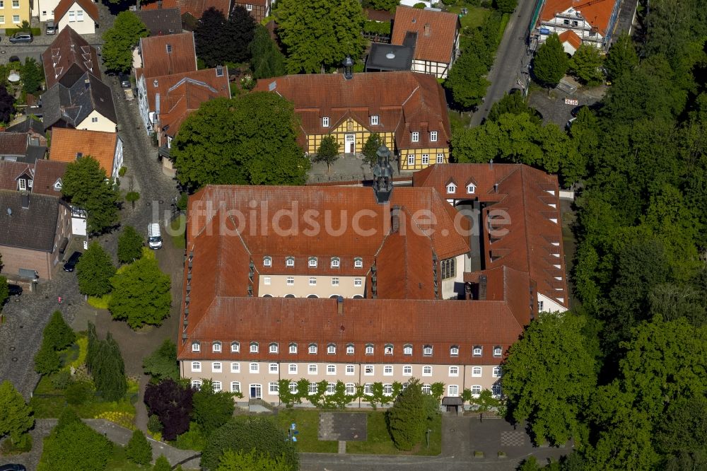 Luftbild Rietberg - Kloster Rietberg im Bundesland Nordrhein-Westfalen