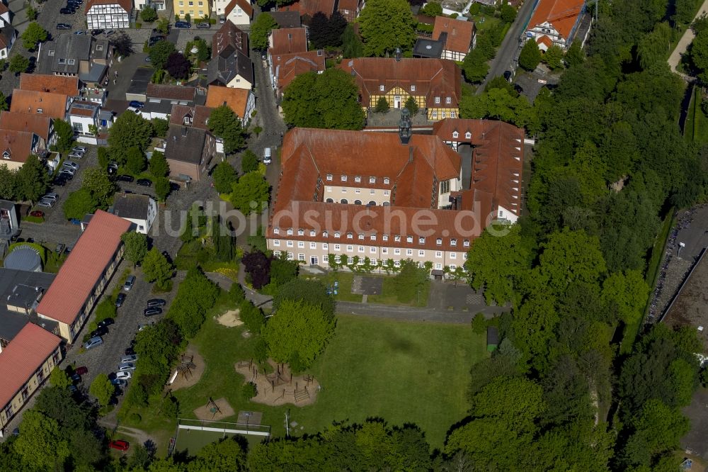 Luftaufnahme Rietberg - Kloster Rietberg im Bundesland Nordrhein-Westfalen