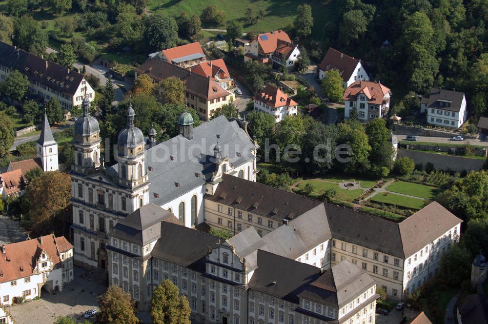 Luftbild Berlichingen - Kloster Schöntal in Berlichingen