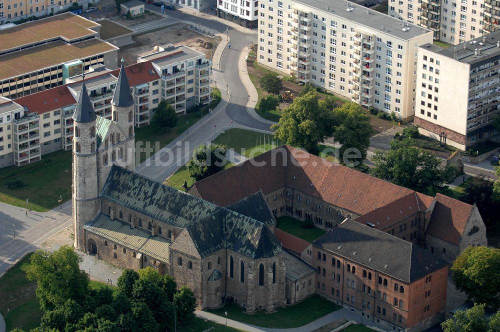 Luftbild Magdeburg - Kloster Unser Lieben Frauen Magdeburg