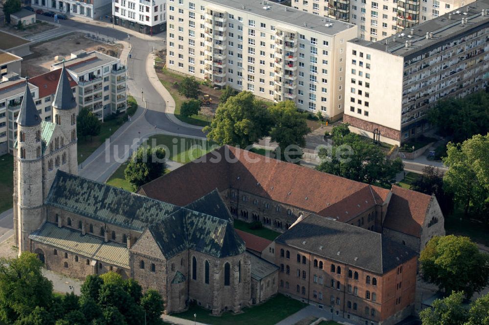 Luftaufnahme Magdeburg - Kloster Unser Lieben Frauen Magdeburg