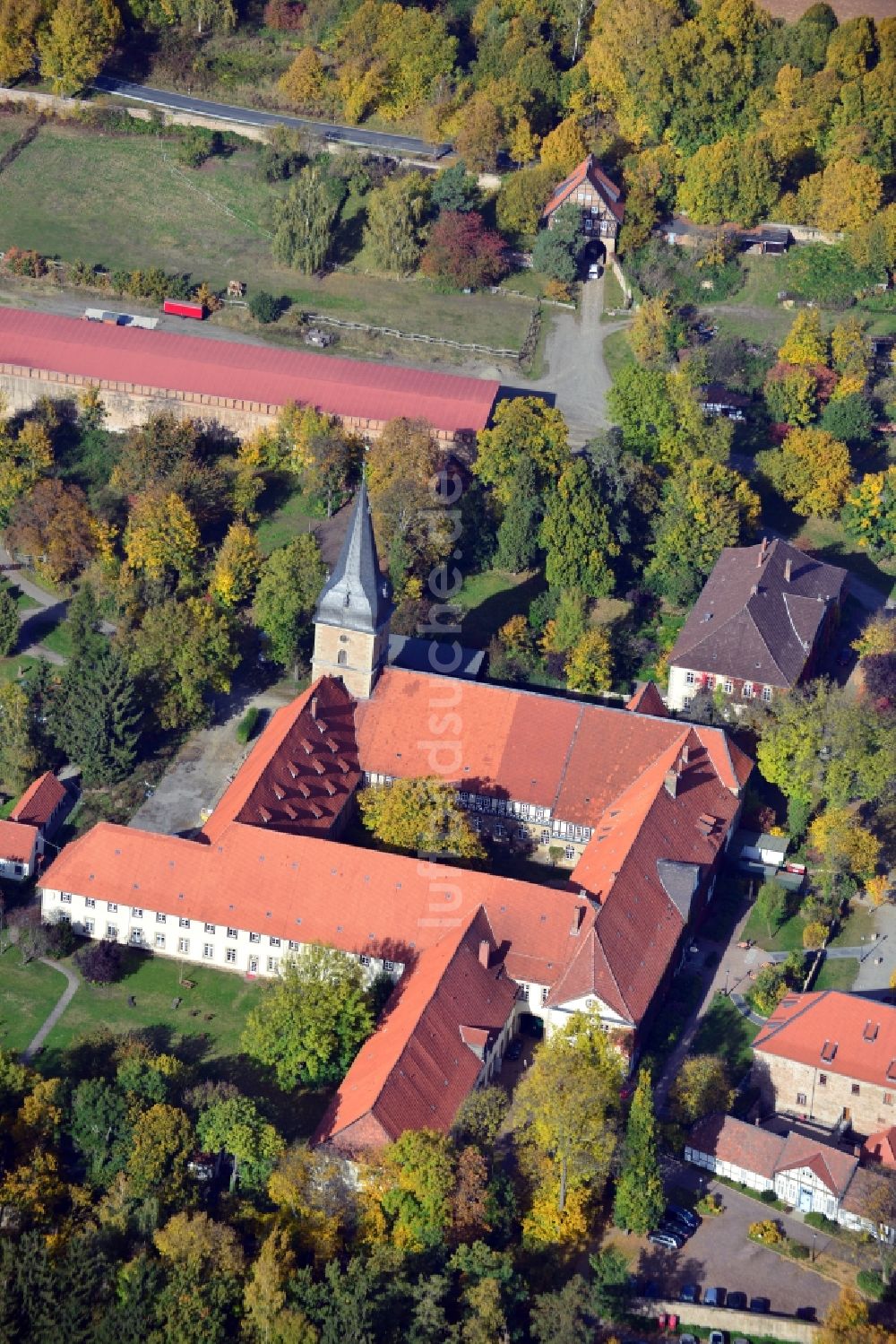 Luftbild Wöltingerode - Kloster Wöltingerode im Bundesland Niedersachsen