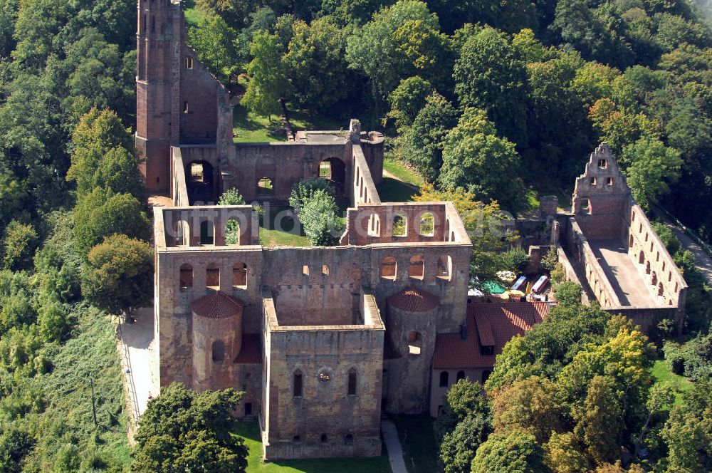 Luftbild Bad Sürkheim - Klosterruine Limburg in Bad Dürkheim