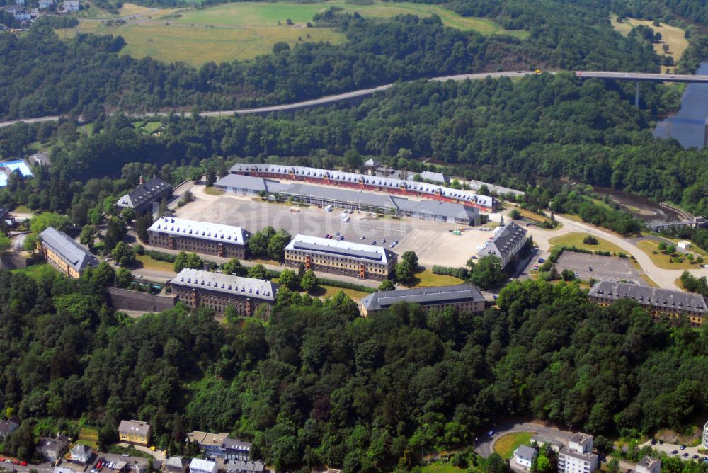 Luftbild Idar-Oberstein - Klotzbergkaserne in Idar-Oberstein