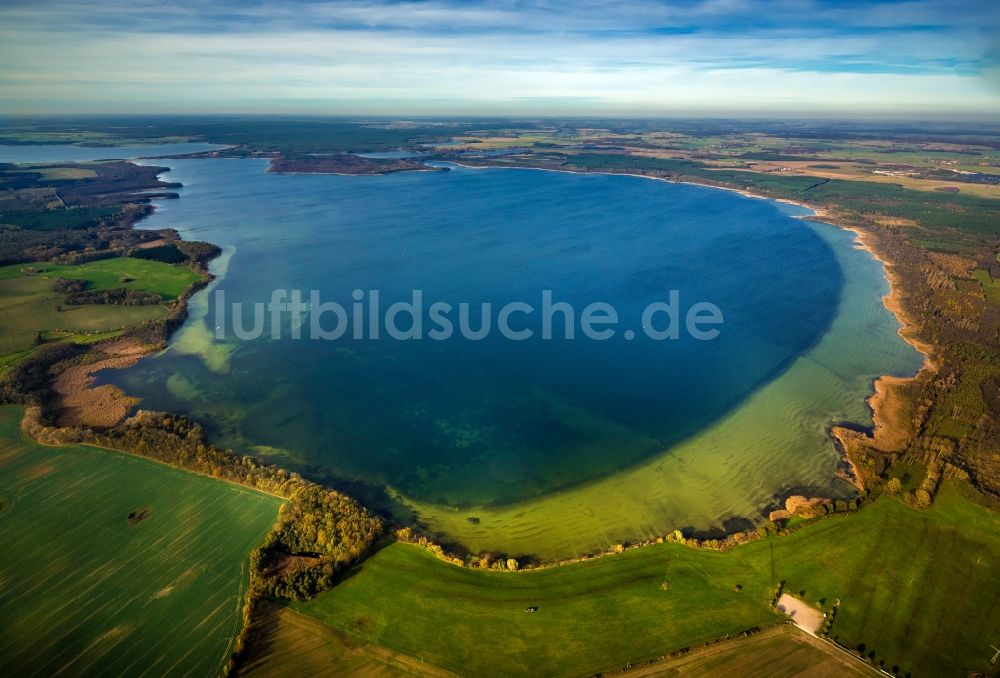 Luftaufnahme Klink - Kölpinsee bei Klink im Bundesland Mecklenburg-Vorpommern