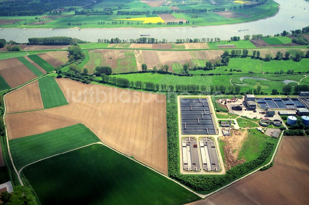 Luftbild Meerbusch - Kläranlage in Meerbusch im Bundesland Nordrhein-Westfalen