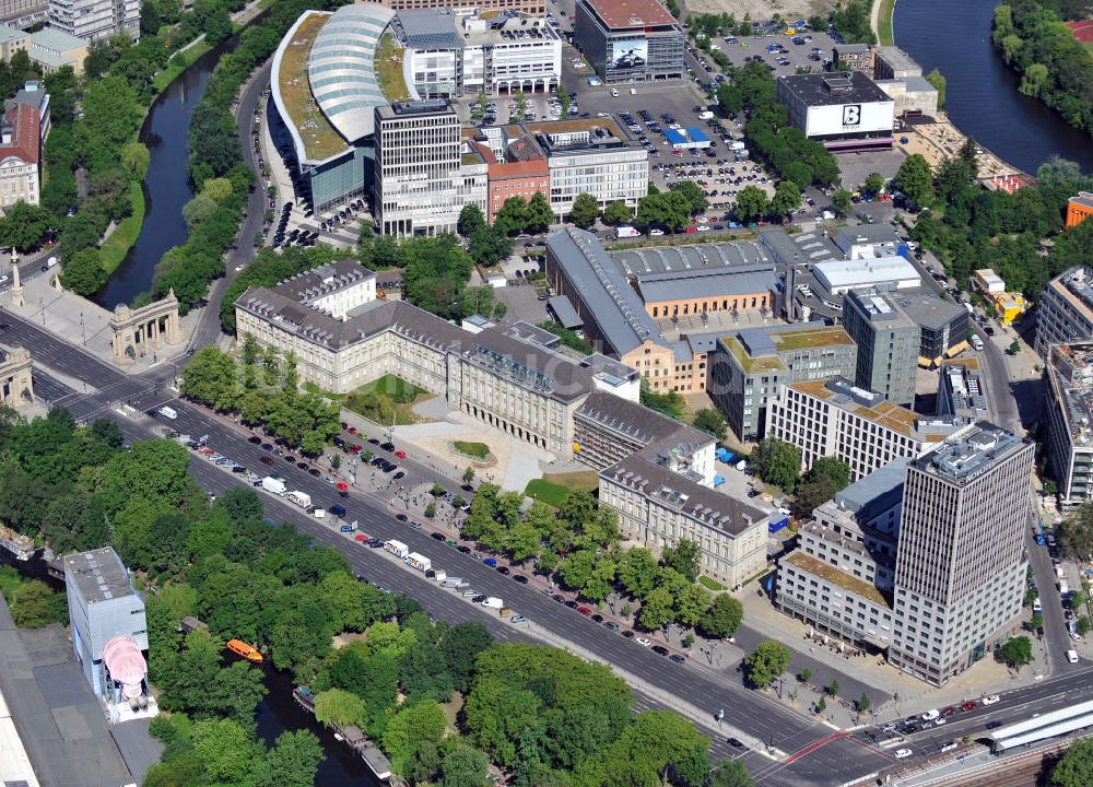 Berlin - Tiergarten aus der Vogelperspektive: Königliche Porzellan-Manufaktur Berlin-Tiergarten