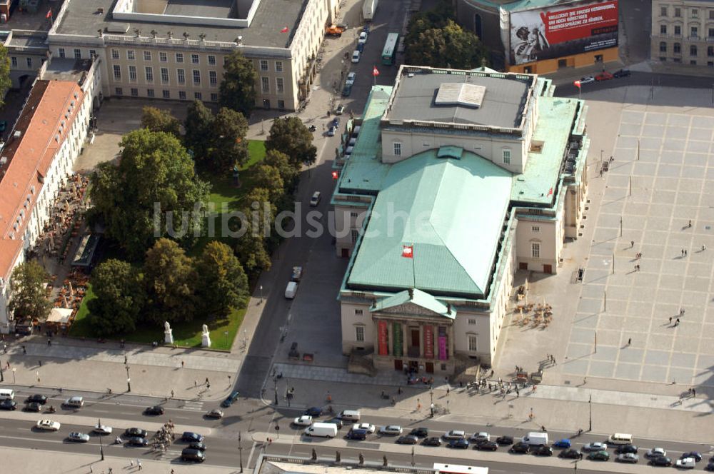 Berlin aus der Vogelperspektive: Königliches Opernhaus - Staatsoper Berlin