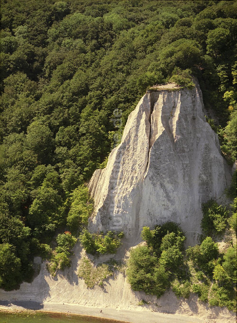 Luftbild Königsstuhl auf Rügen - Königsstuhl auf Rügen