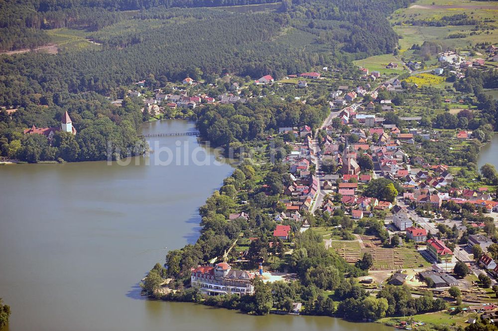 Luftbild KÖNIGSWALDE / LUBNIEWICE - Königswalde in der Woiwodschaft Lebus