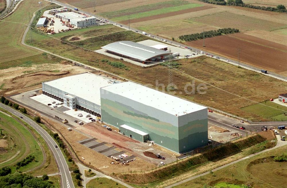 Luftaufnahme Koblenz / Rheinland Pfalz - Koblenz / Rheinland Pfalz Blick auf das Logistik-Zentrum Dialog im Süden von Koblenz in Rheinland Pfalz 03.09.2003