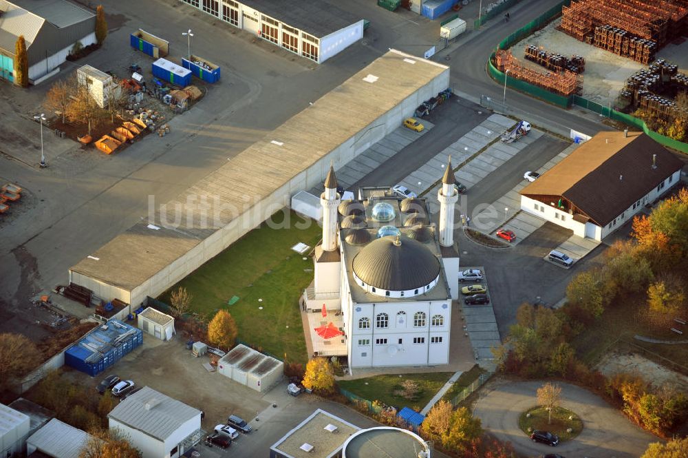 Ingolstadt aus der Vogelperspektive: Kocatepe-Moschee Ingolstadt