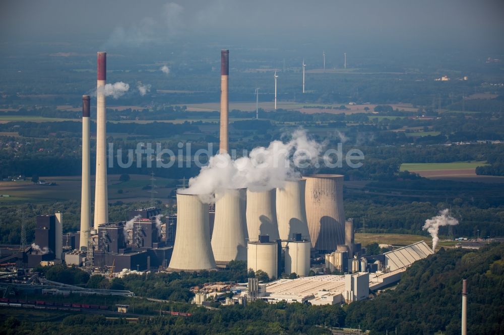 Luftbild Gelsenkirchen - Kohle- Kraftwerksanlagen in Gelsenkirchen im Bundesland Nordrhein-Westfalen