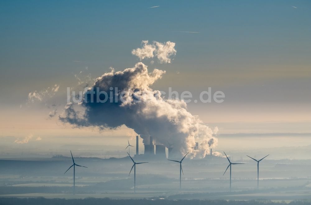 Luftbild Bergheim - Kohle- Kraftwerksanlagen des RWE Power AG Kraftwerk Niederaußem in Bergheim im Bundesland Nordrhein-Westfalen, Deutschland