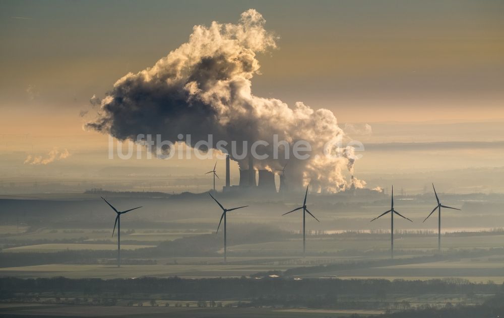 Bergheim von oben - Kohle- Kraftwerksanlagen des RWE Power AG Kraftwerk Niederaußem in Bergheim im Bundesland Nordrhein-Westfalen, Deutschland