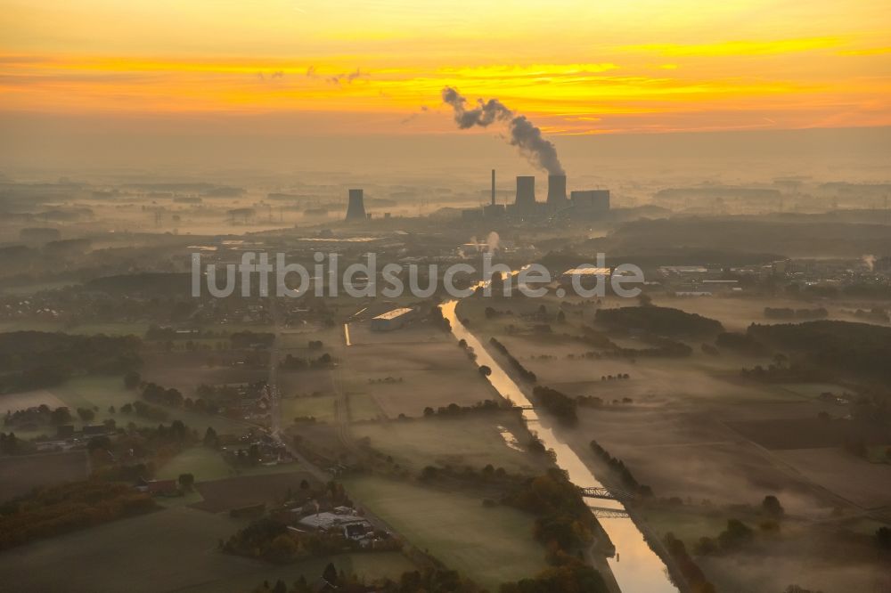 Hamm von oben - Kohlekraftwerk Westfalen der RWE-Power in Hamm, Nordrhein-Westfalen, Deutschland