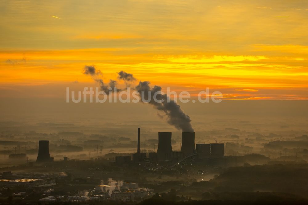 Luftbild Hamm - Kohlekraftwerk Westfalen der RWE-Power in Hamm, Nordrhein-Westfalen, Deutschland