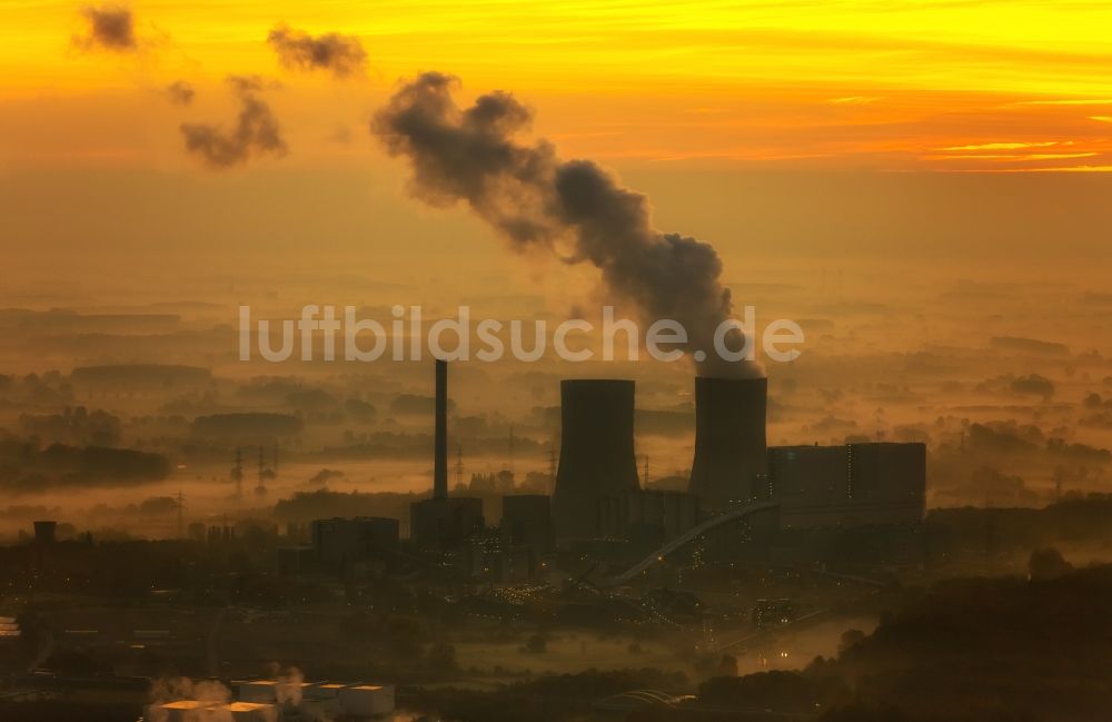 Hamm von oben - Kohlekraftwerk Westfalen der RWE-Power in Hamm, Nordrhein-Westfalen, Deutschland