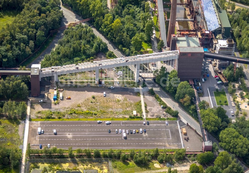 Luftaufnahme Essen - Kokerei Zeche Zollverein in Essen im Ruhrgebiet im Bundesland Nordrhein-Westfalen