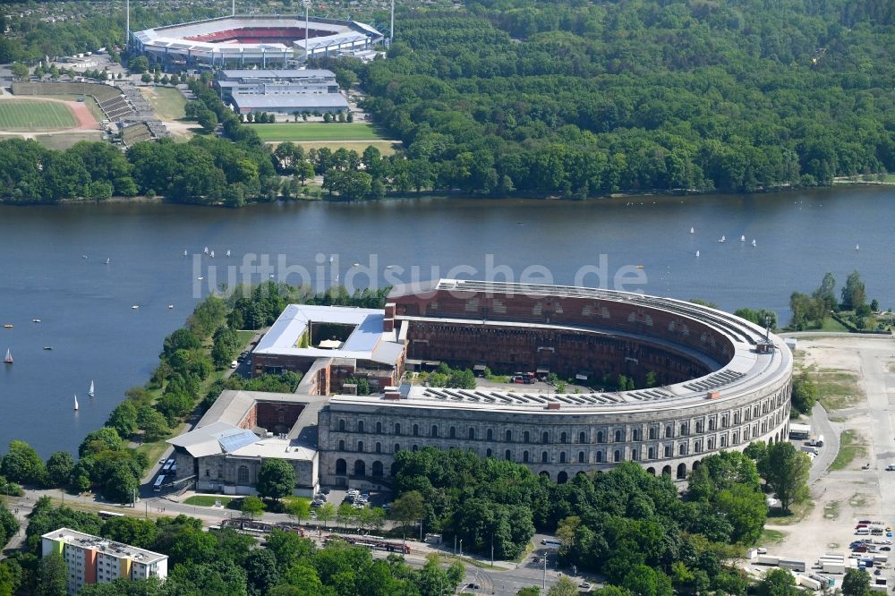 Luftbild Nürnberg - Kongresshalle auf dem Reichsparteitagsgelände Nürnberg im Bundesland Bayern