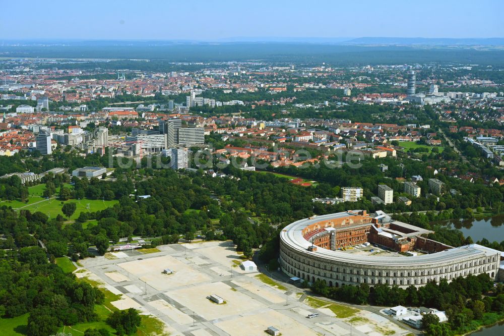 Luftbild Nürnberg - Kongresshalle auf dem Reichsparteitagsgelände Nürnberg im Bundesland Bayern